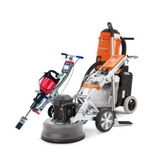 Tile remover and 450mm Floor Grinder Package including vacuum
