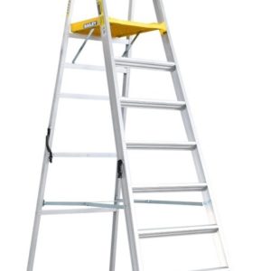 8ft Platform Ladder – Aluminium