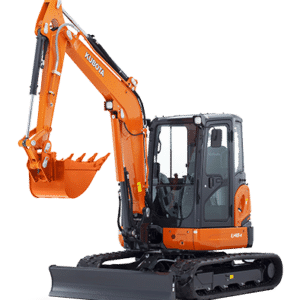 5t Excavator with Cabin and tilt hitch