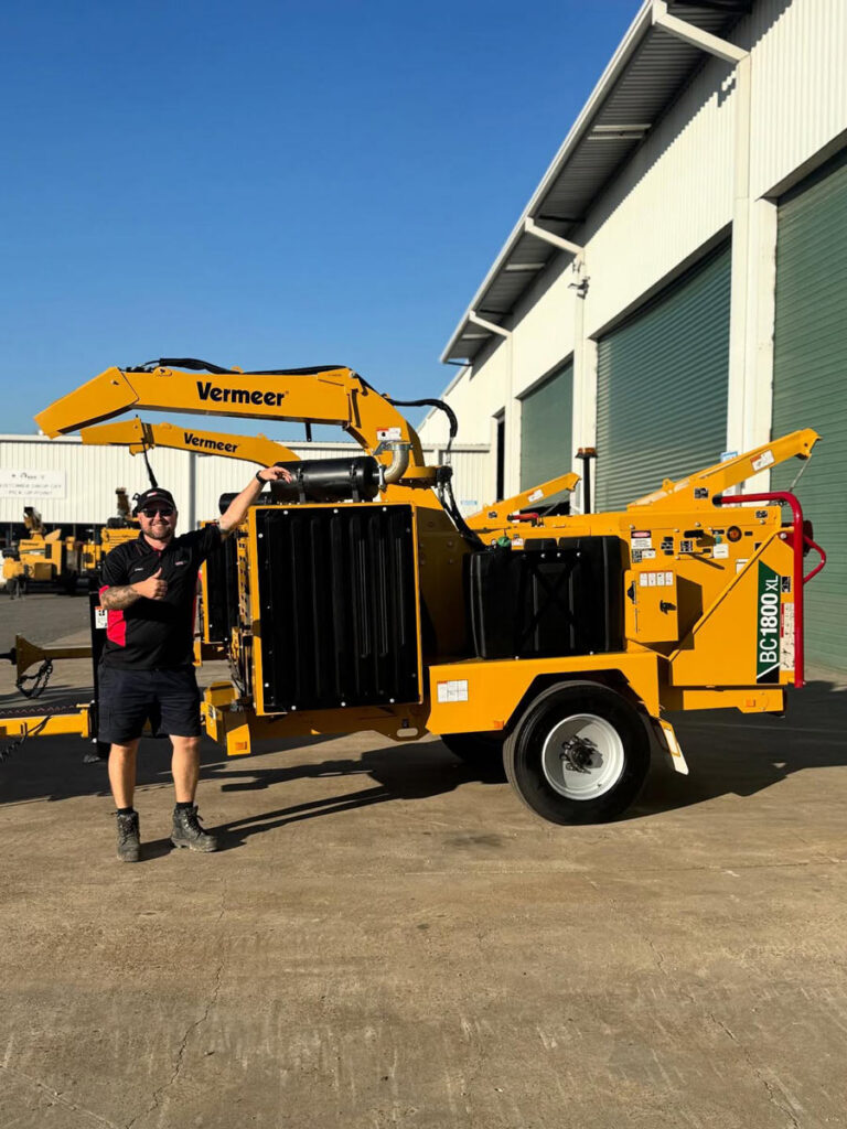 Man Standing Near an Equipment for Hire — Hire Pro In Mudgeeraba, QLD