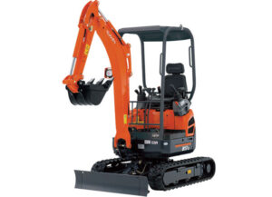 1.7t Excavator With Canopy (Tilt Hitch Available)