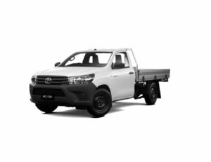 Toyota Hilux Single Cab with 2550mm Steel Tray - 1T