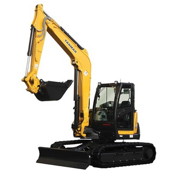 Yanmar SV100 - 10t Excavator With Cabin