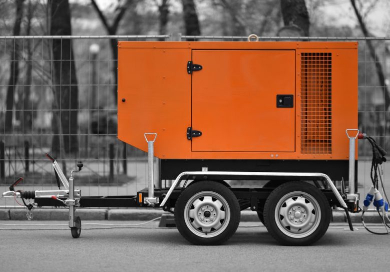 Mobile Diesel Electric Generator — Hire Pro In Mudgeeraba, QLD