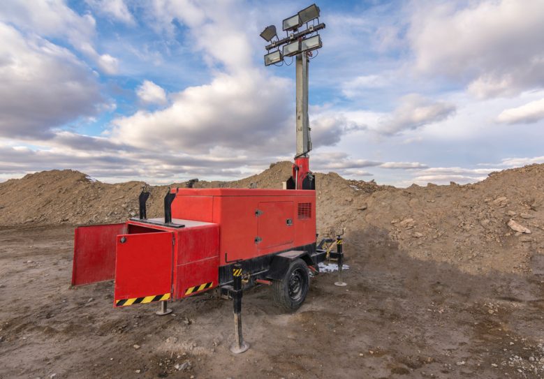 Portable Lighting Equipment For Construction — Hire Pro In Mudgeeraba, QLD