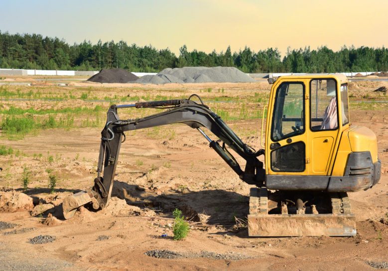 A Mini Excavator — Hire Pro In Mudgeeraba, QLD