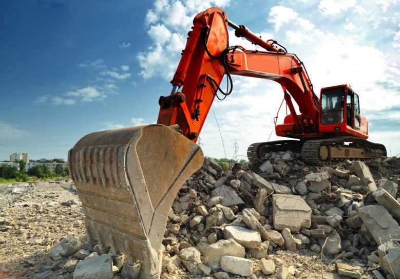 Close-up Of An Excavator — Hire Pro In Mudgeeraba, QLD